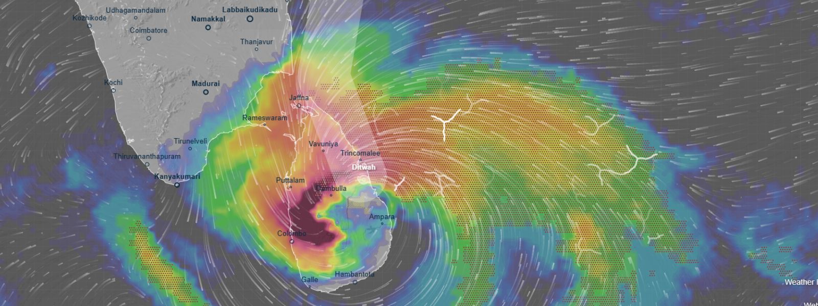 Ditwah’s Wrath: 200 mm Rainfall, 90 kmph Winds